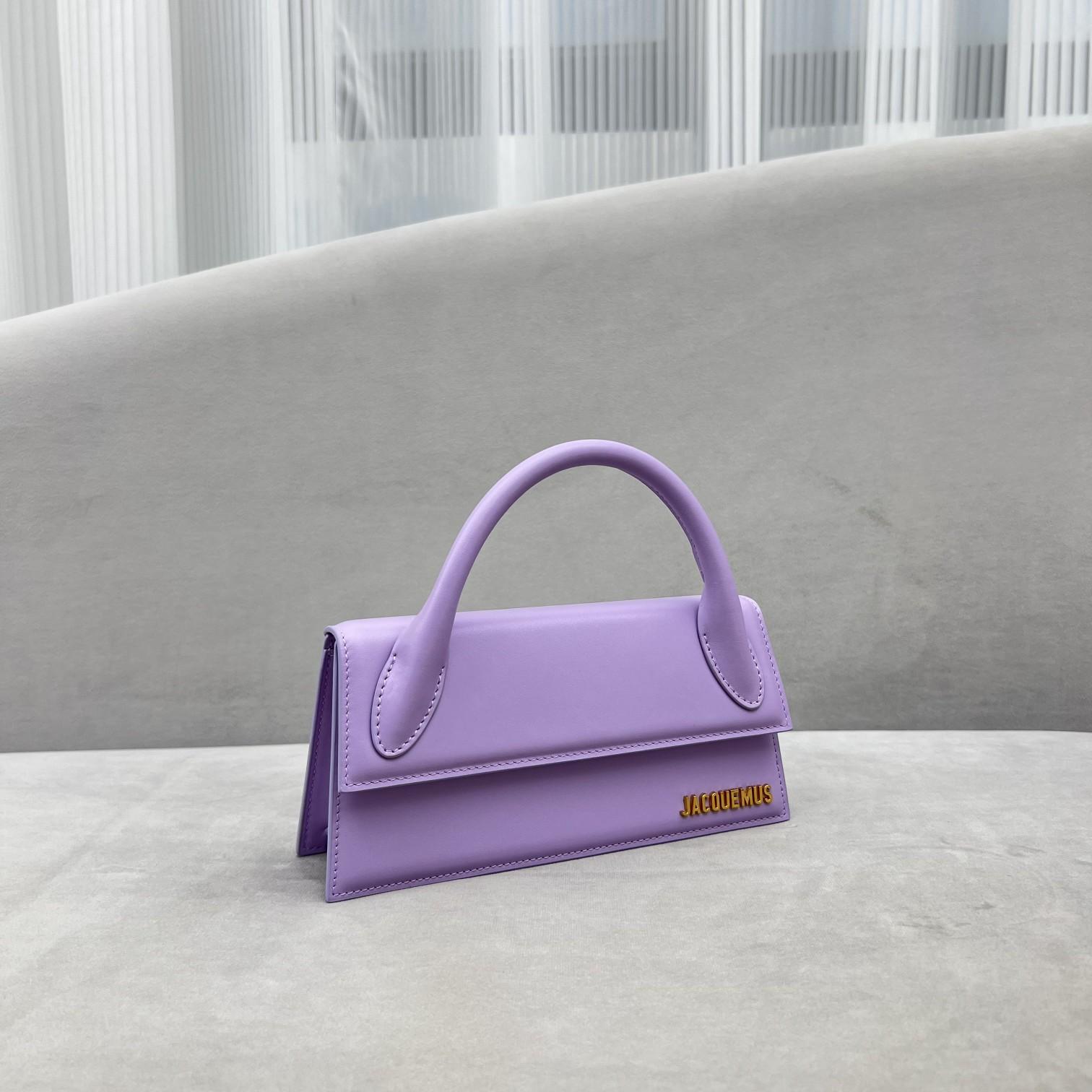 Jacquemus Le Chiquito Long Signature Handbag(21-10-6cm) - DopestKickz
