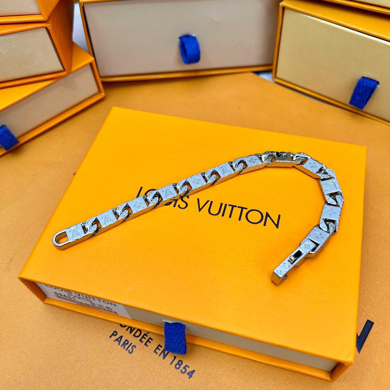 Louis Vuitton Monogram Tied Up Bracelet    M0921 - DopestKickz