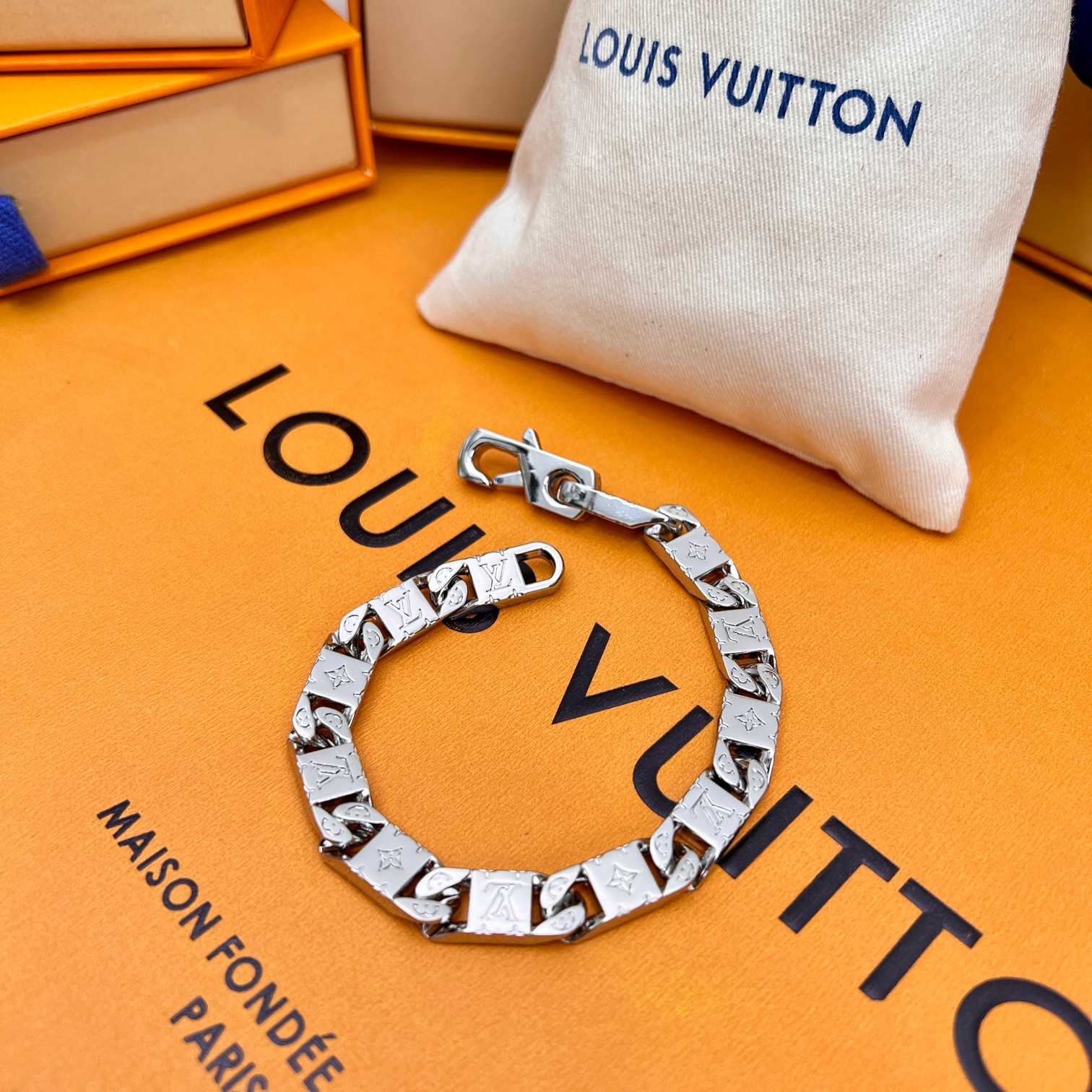 Louis Vuitton Monogram Tied Up Bracelet    M0921 - DopestKickz