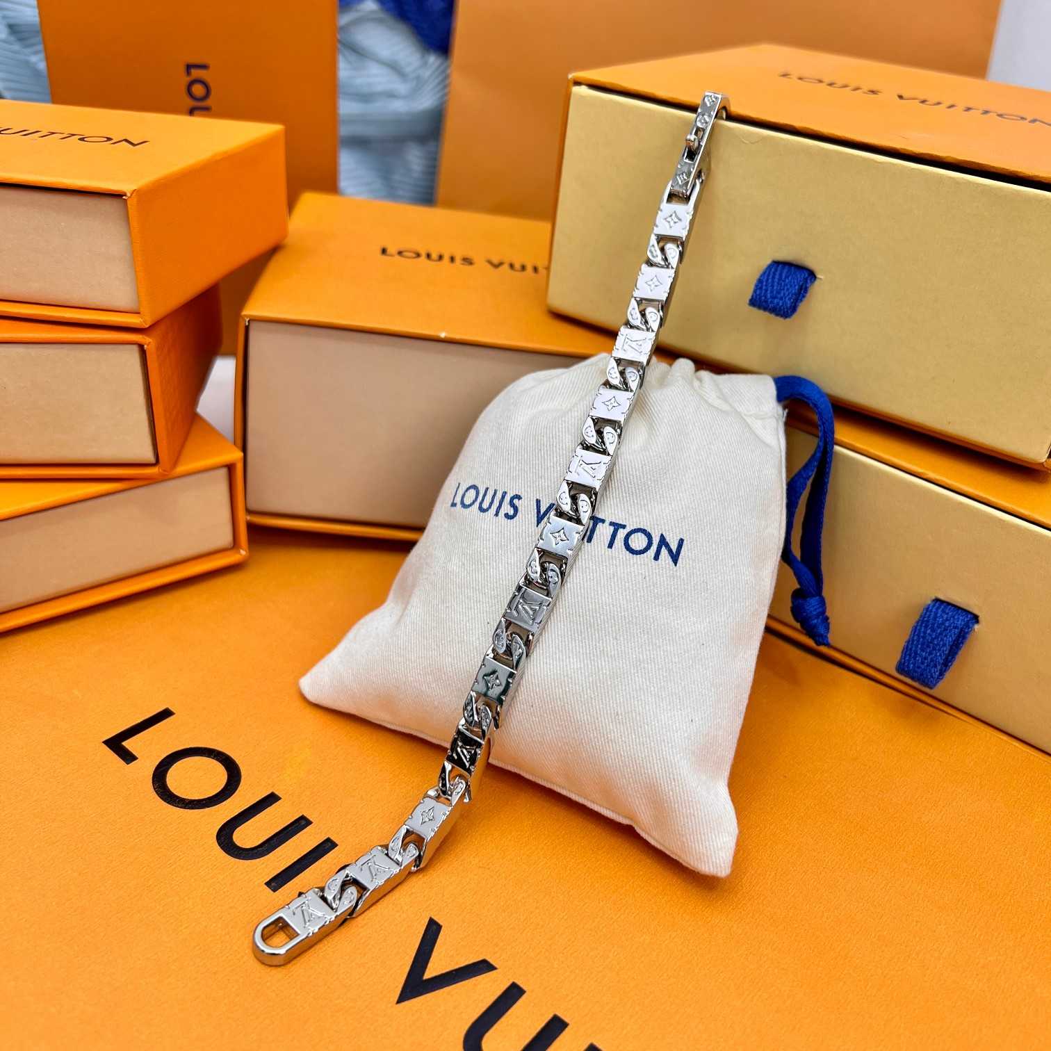 Louis Vuitton Monogram Tied Up Bracelet    M0921 - DopestKickz