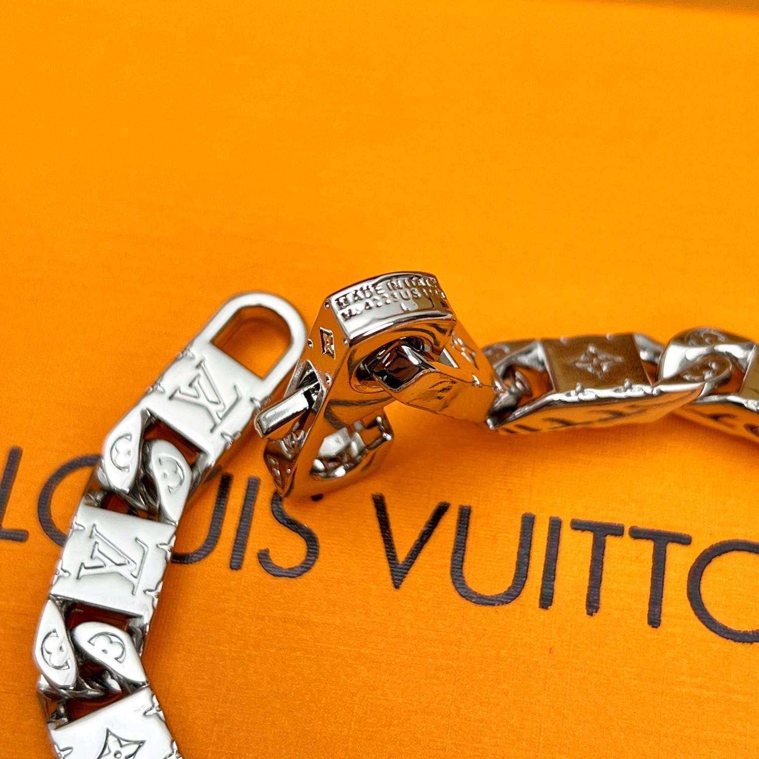 Louis Vuitton Monogram Tied Up Bracelet    M0921 - DopestKickz