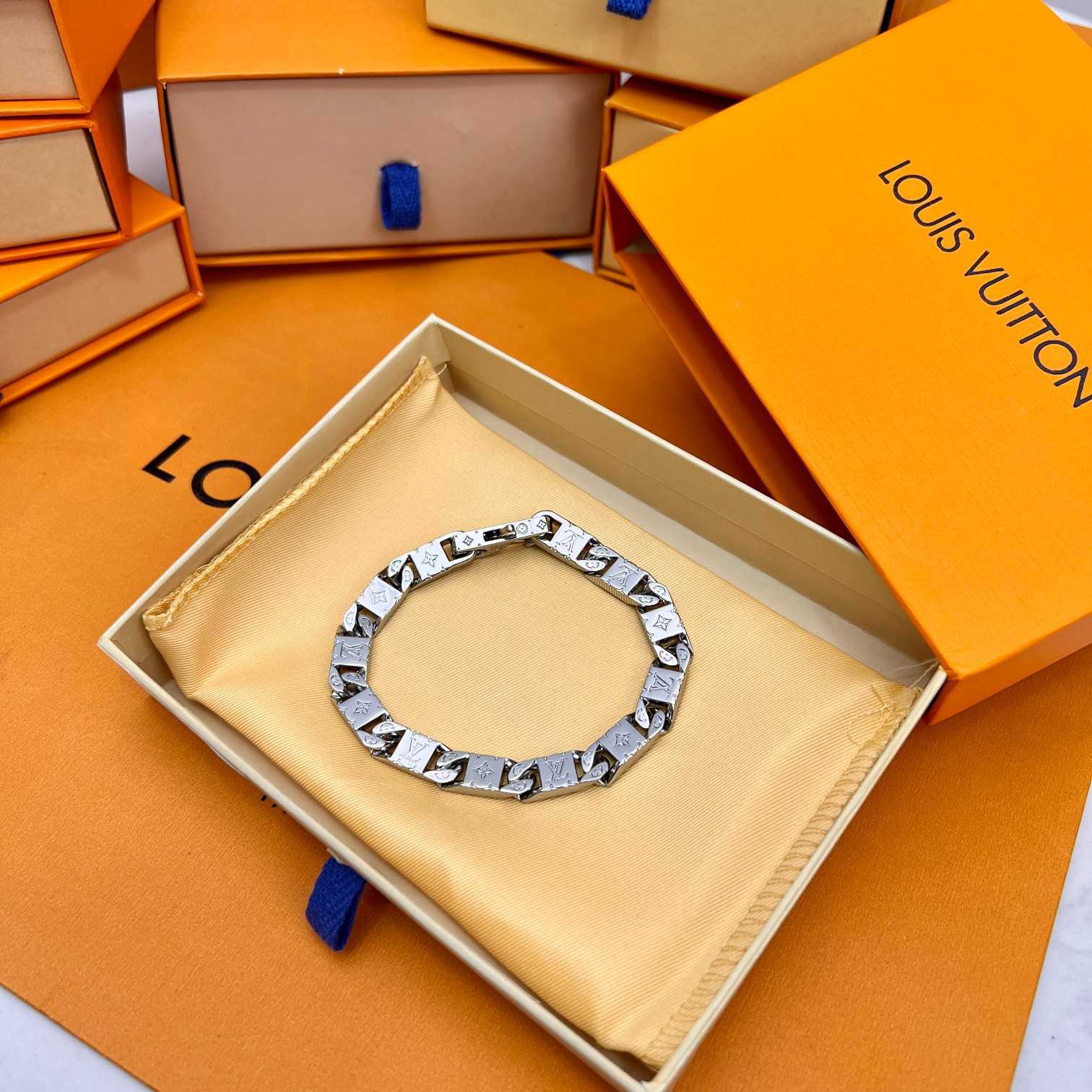 Louis Vuitton Monogram Tied Up Bracelet    M0921 - DopestKickz
