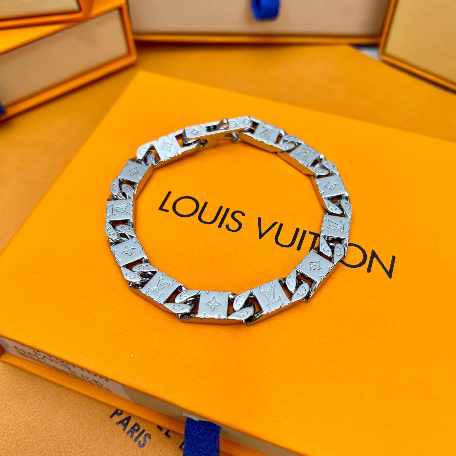 Louis Vuitton Monogram Tied Up Bracelet    M0921 - DopestKickz