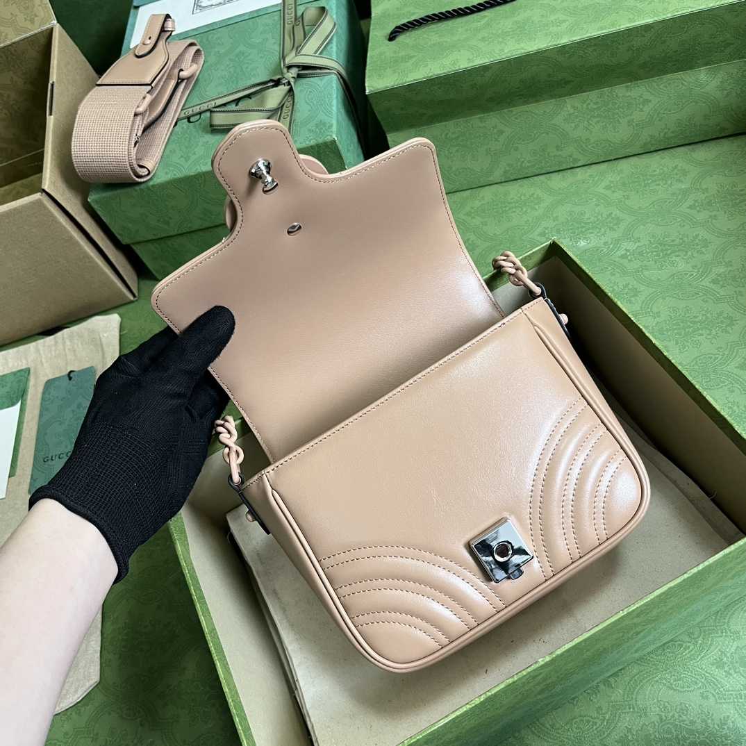 Gucci GG Marmont Matelasse Shoulder Bag  - DopestKickz