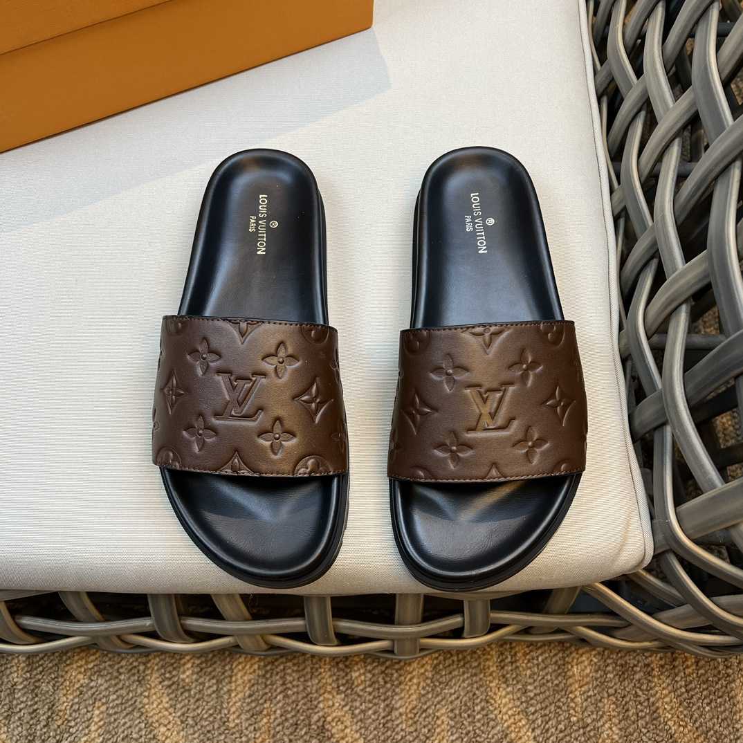 Louis Vuitton Monogram Sandals - DopestKickz