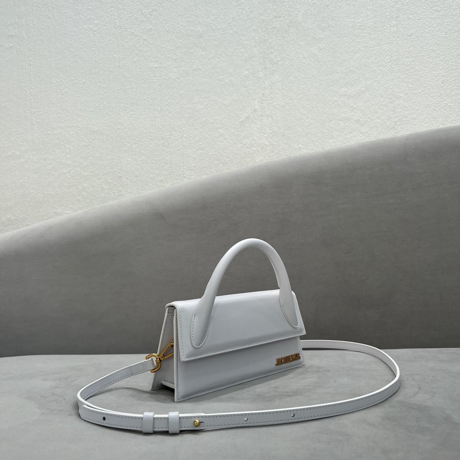 Jacquemus Le Chiquito Long Leather Handbag - DopestKickz