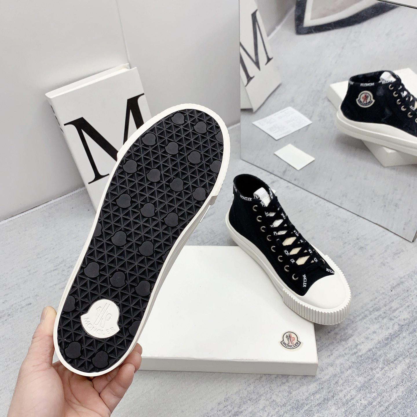 Moncler Black Lissex Sneakers - DopestKickz