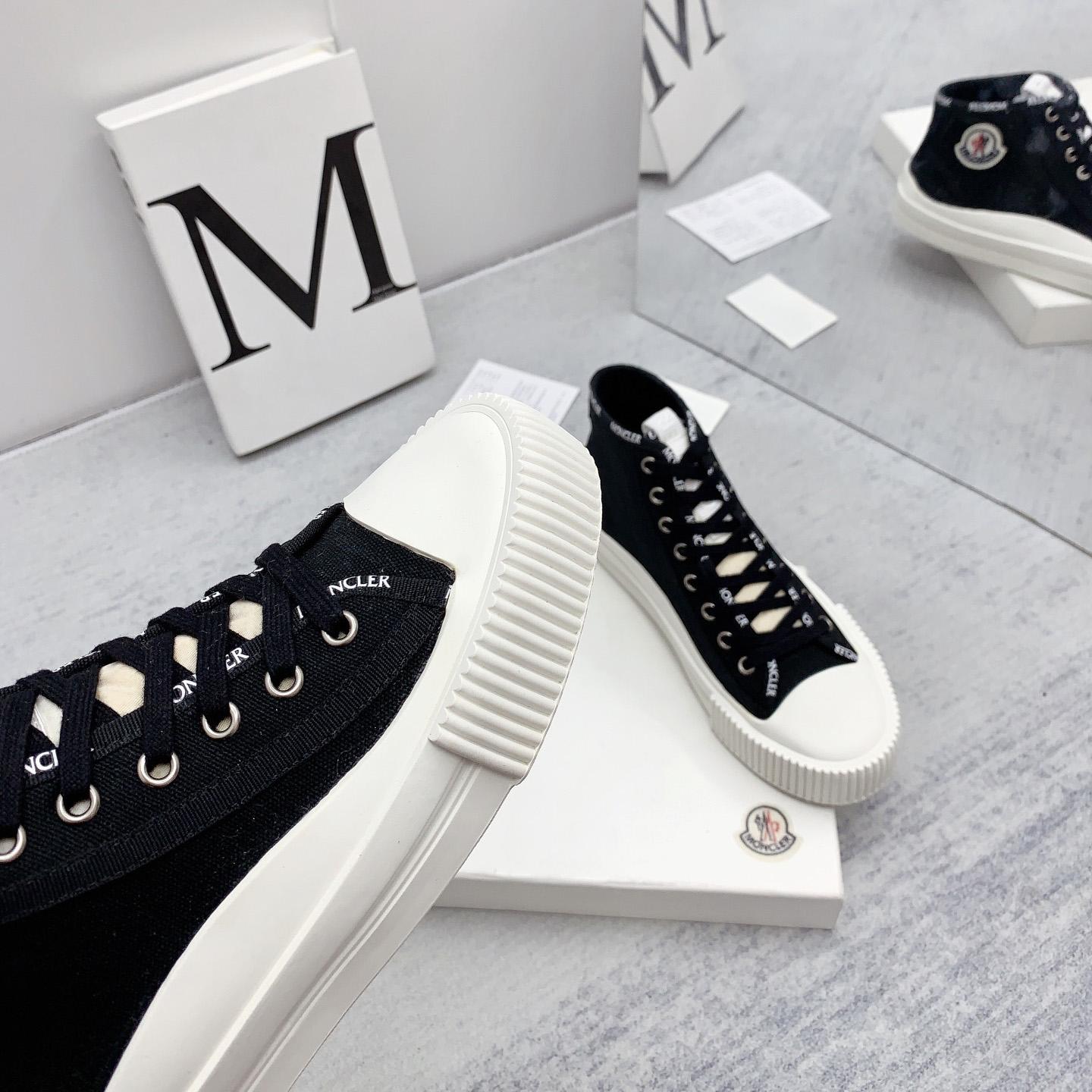 Moncler Black Lissex Sneakers - DopestKickz