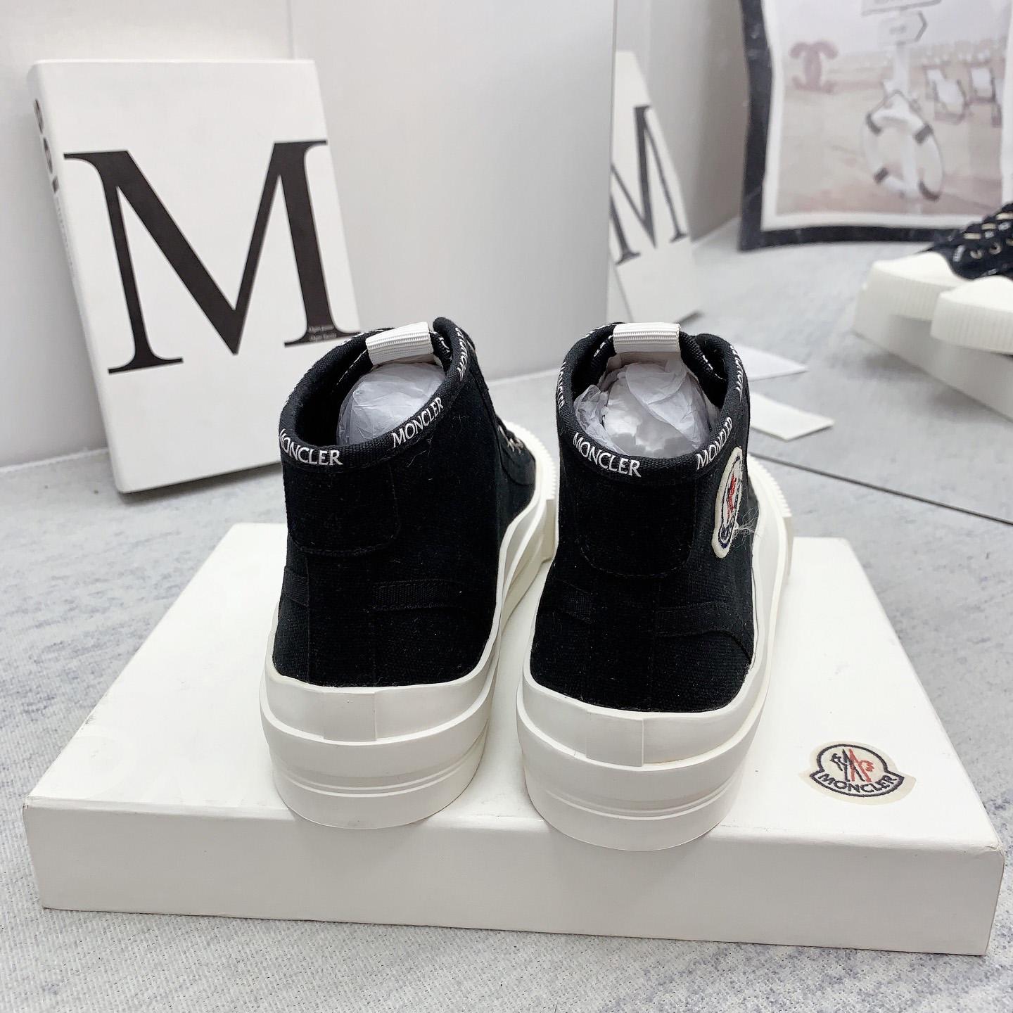 Moncler Black Lissex Sneakers - DopestKickz