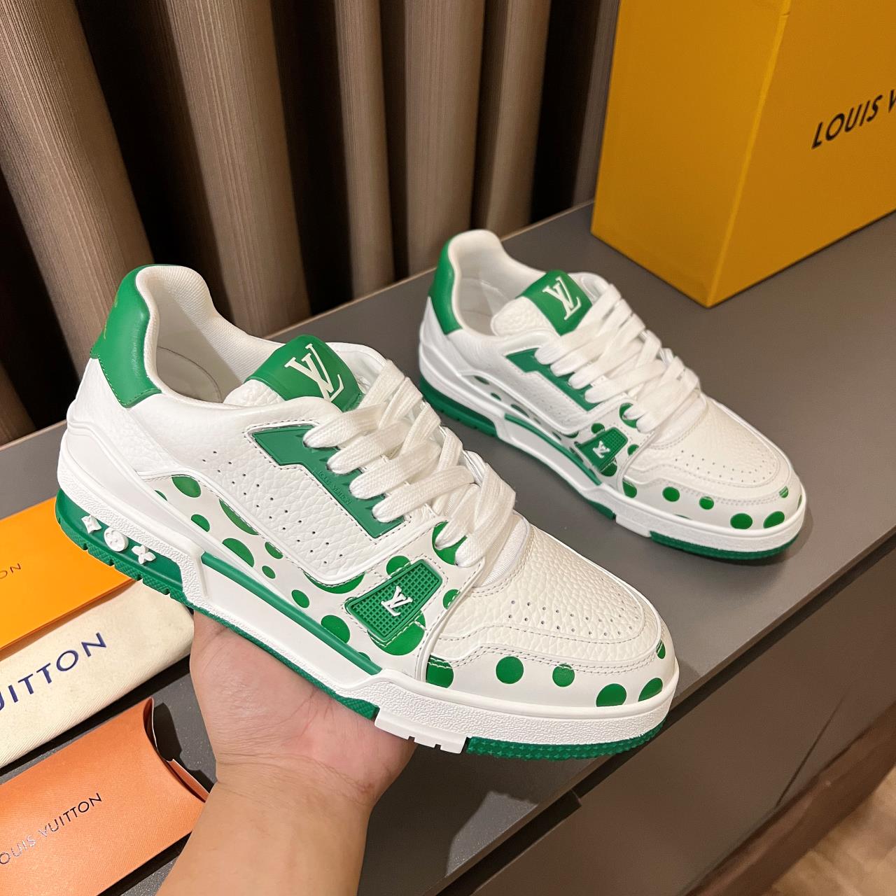 Louis Vuitton LV x YK LV Trainer Sneaker(upon uk size)   - DopestKickz