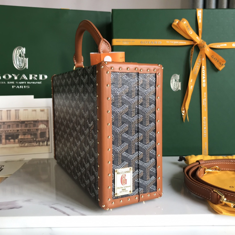 Goyard Grand Hôtel Trunk Bag  - DopestKickz