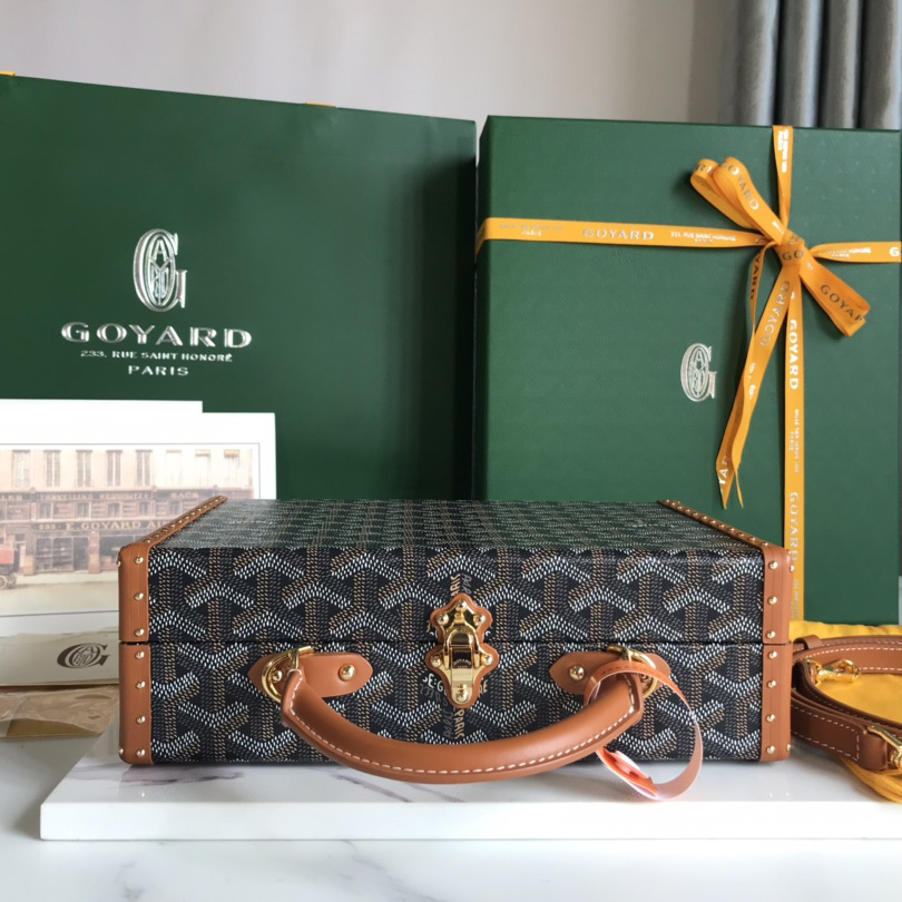 Goyard Grand Hôtel Trunk Bag  - DopestKickz