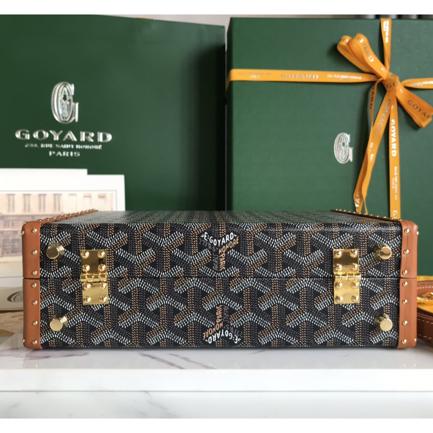 Goyard Grand Hôtel Trunk Bag  - DopestKickz