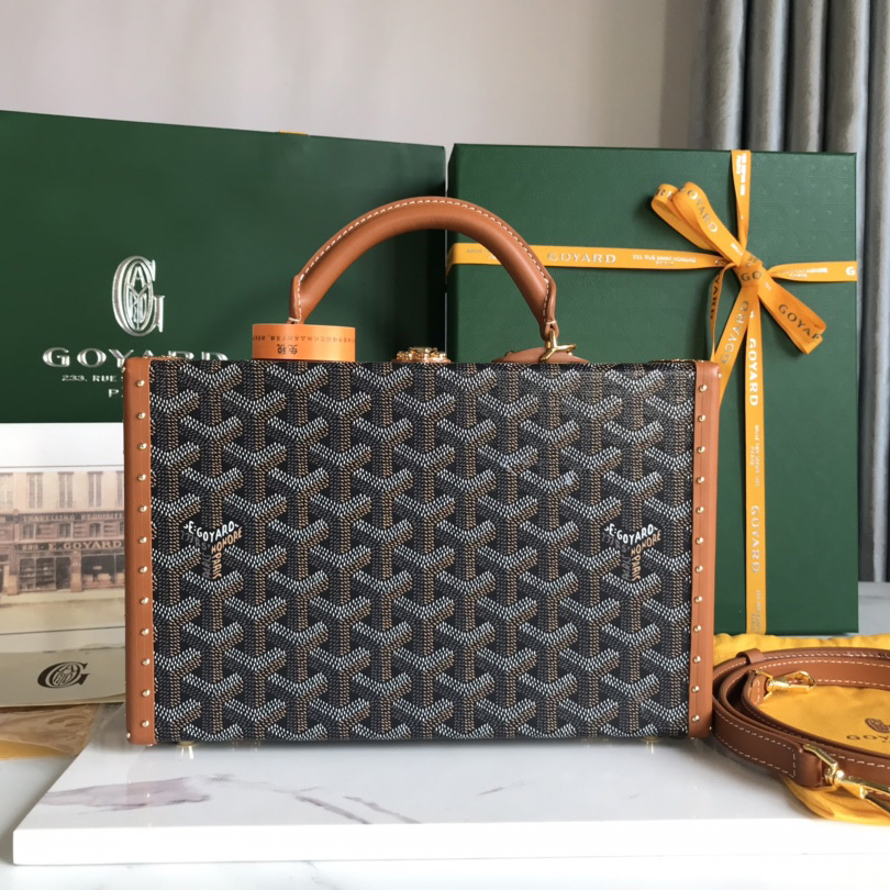 Goyard Grand Hôtel Trunk Bag  - DopestKickz