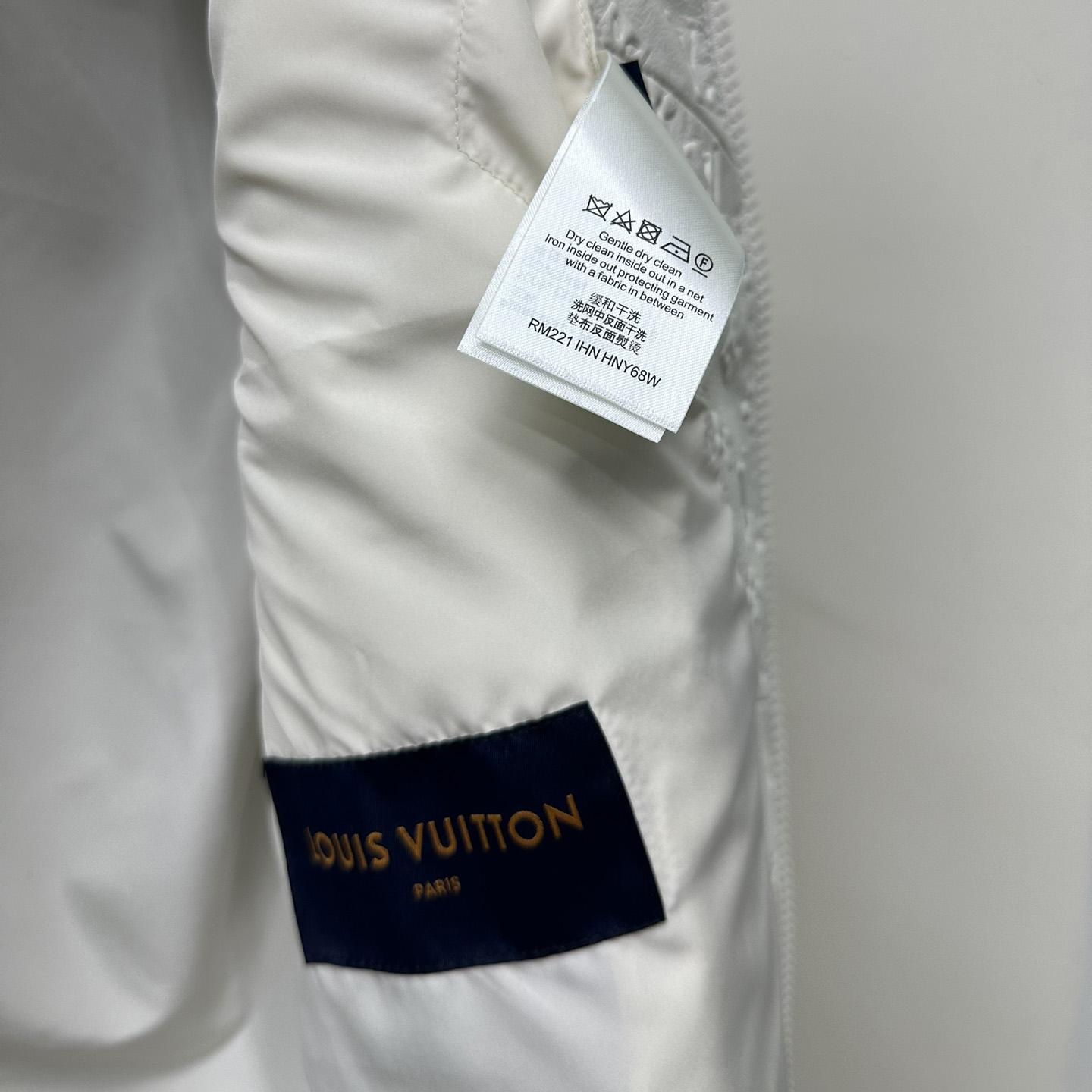 Louis Vuitton LVSE Debossed Monogram Mix Leather Blouson     1AAT5Q - DopestKickz