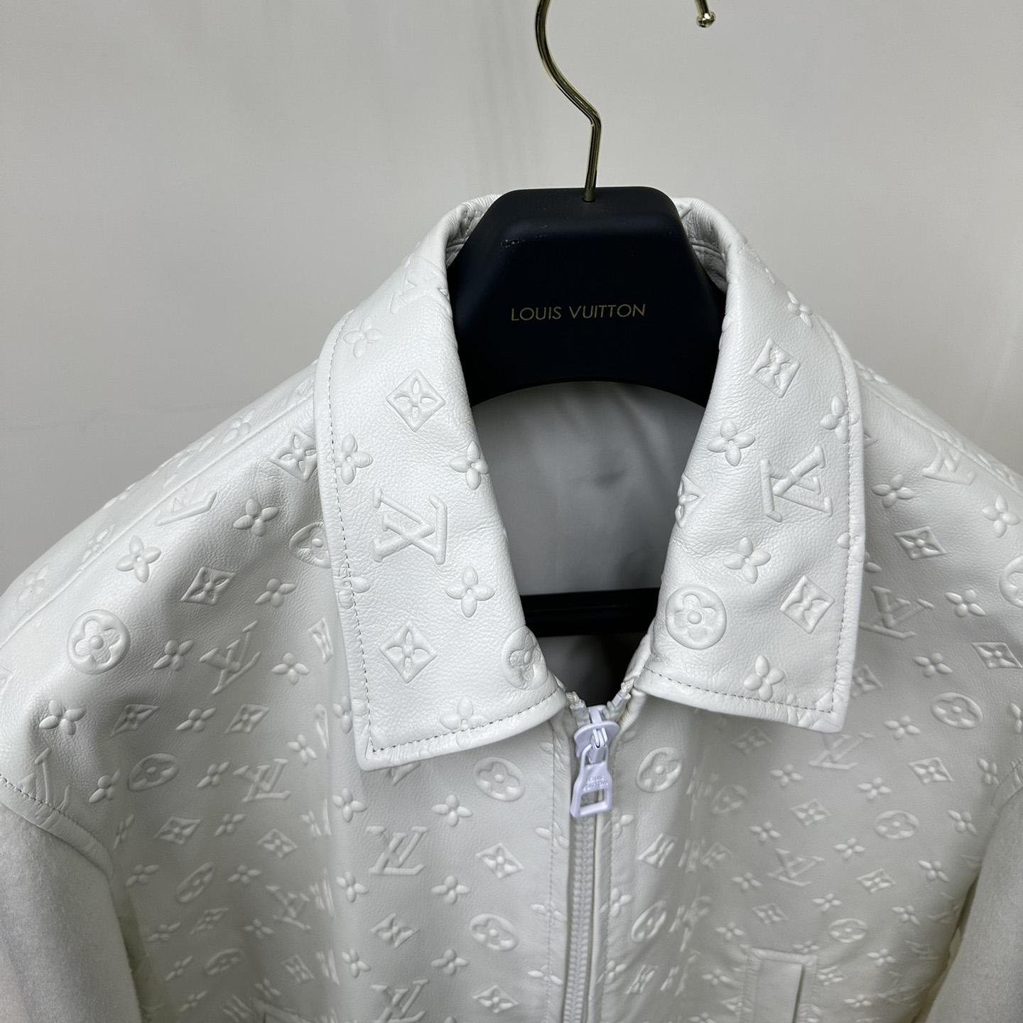 Louis Vuitton LVSE Debossed Monogram Mix Leather Blouson     1AAT5Q - DopestKickz