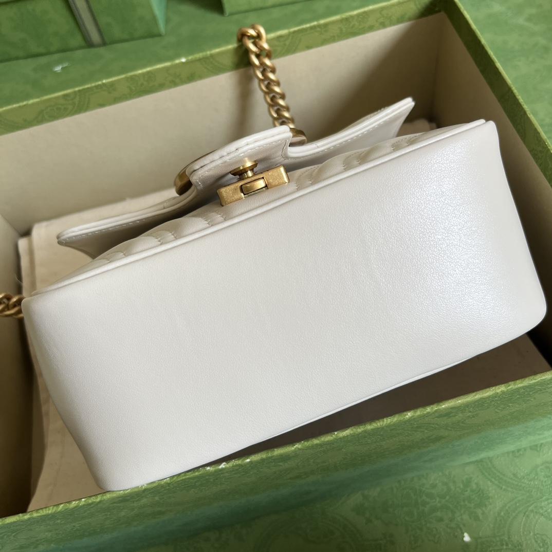 Gucci GG Marmont Mini Shoulder Bag(18-13.5-8cm) - DopestKickz