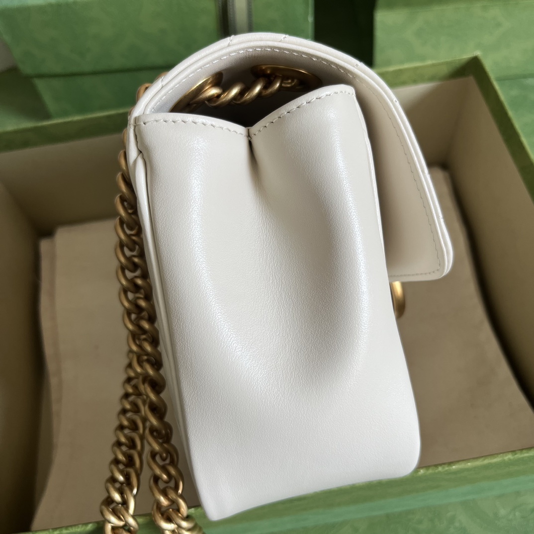 Gucci GG Marmont Mini Shoulder Bag(18-13.5-8cm) - DopestKickz