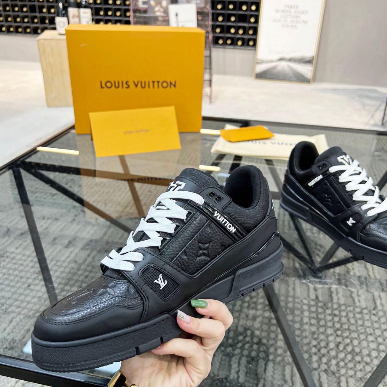 Louis Vuitton Trainer Sneaker (upon uk size)     - DopestKickz