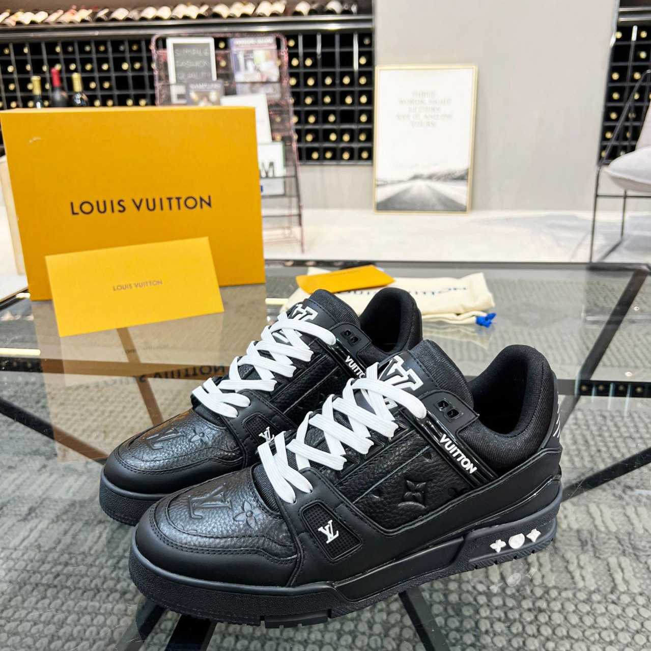 Louis Vuitton Trainer Sneaker (upon uk size)     - DopestKickz