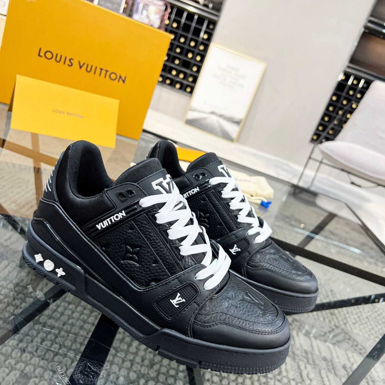 Louis Vuitton Trainer Sneaker (upon uk size)     - DopestKickz