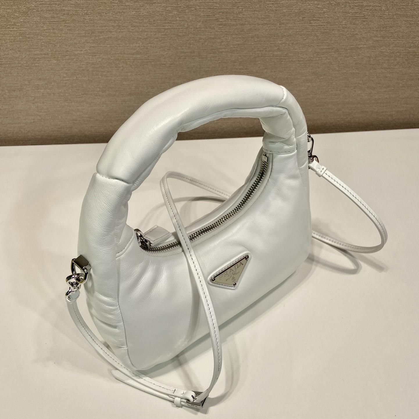 Prada Soft Padded Nappa Leather Mini-Bag - DopestKickz