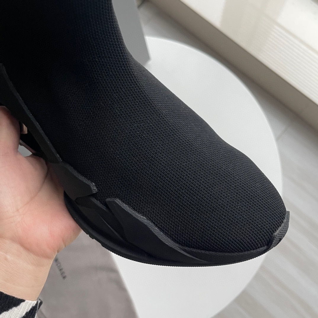 Balenciaga Speed Sneaker In Black - DopestKickz