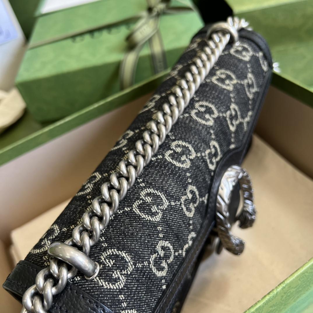 Gucci Dionysus GG Small Shoulder Bag(25-13.5-7cm)   - DopestKickz