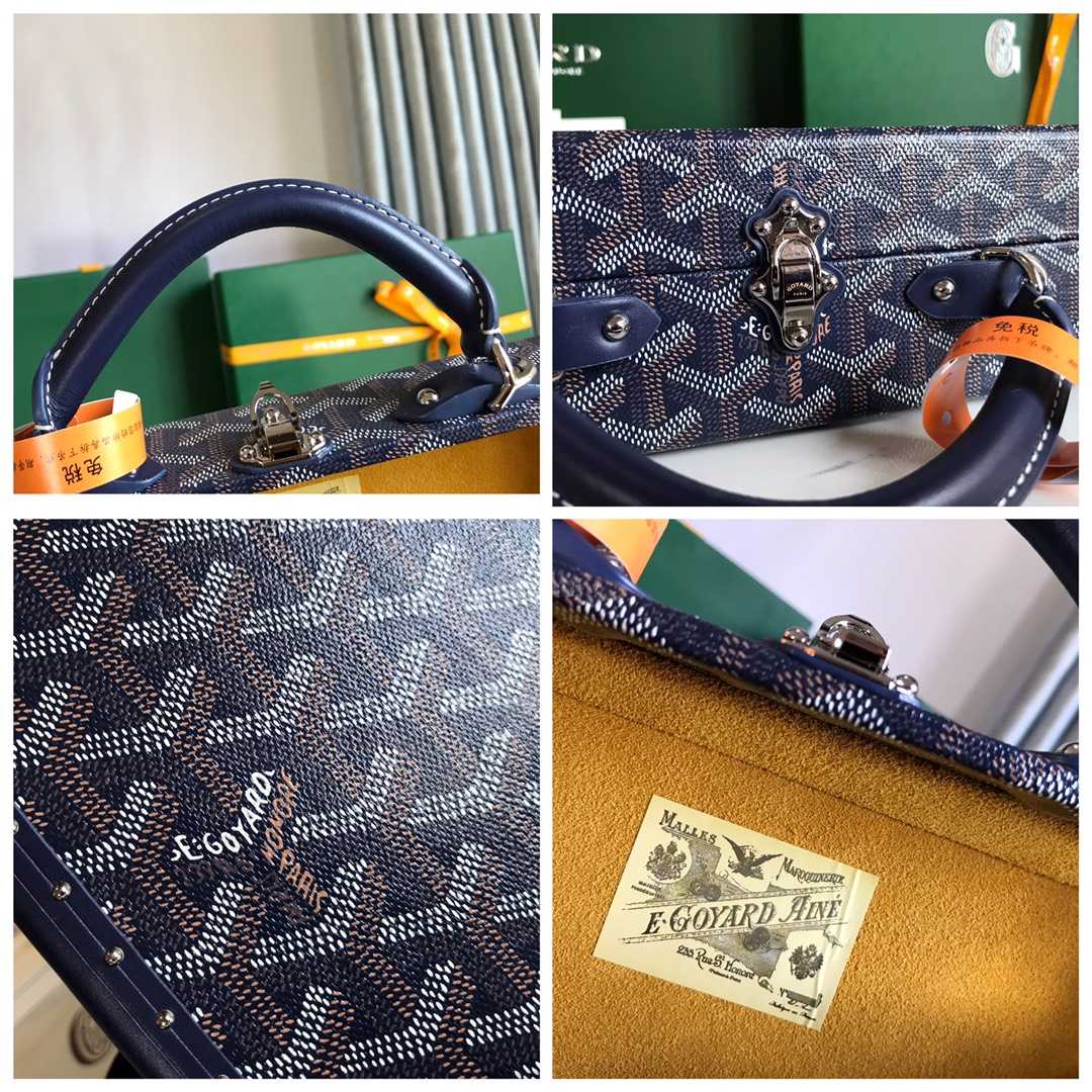 Goyard Grand Hôtel Trunk Bag  - DopestKickz