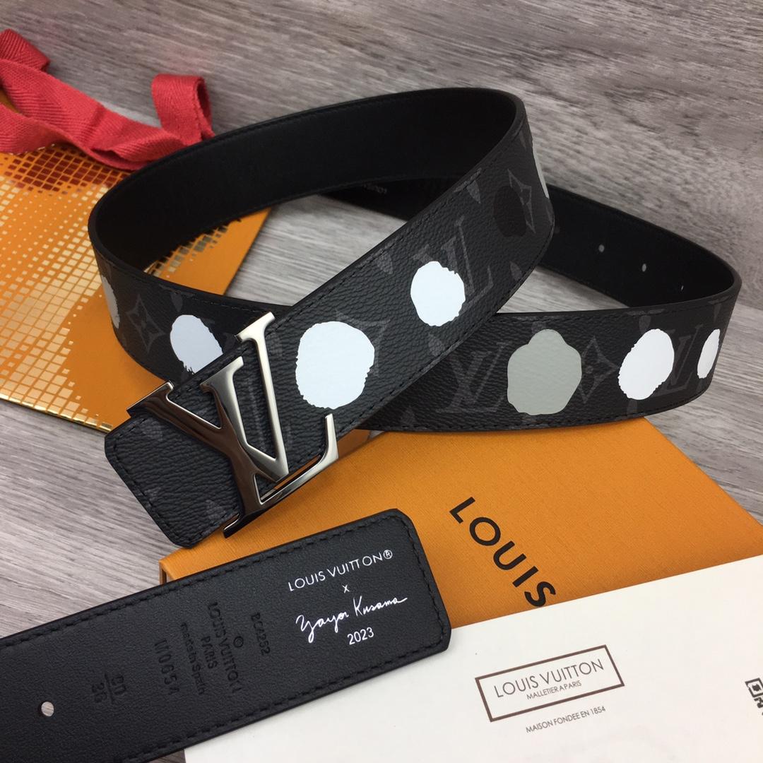 Louis Vuitton LV X YK LV Initiales 40MM Reversible Belt - DopestKickz