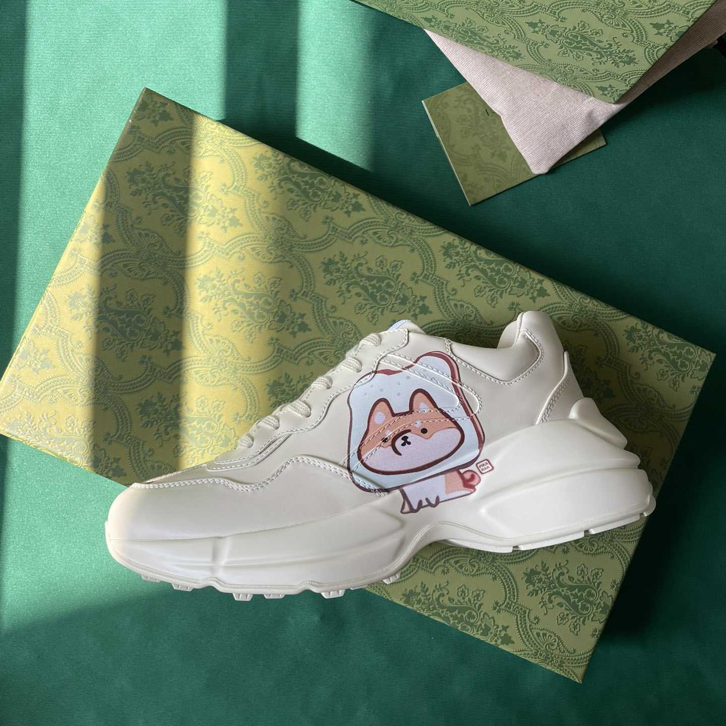 Gucci Rhyton Sneaker With Animal Print(upon uk size) - DopestKickz