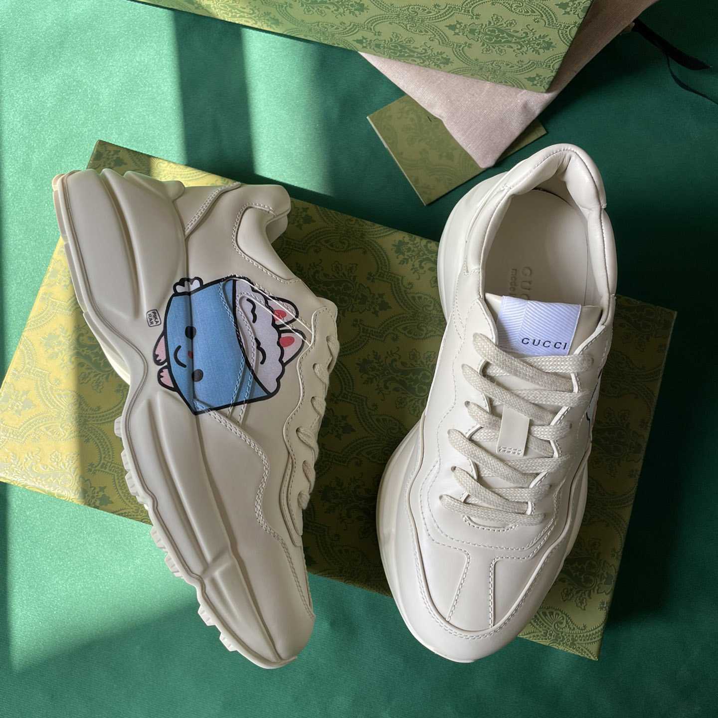 Gucci Rhyton Sneaker With Animal Print(upon uk size) - DopestKickz