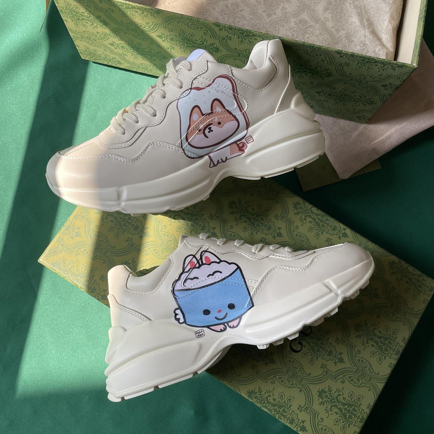 Gucci Rhyton Sneaker With Animal Print(upon uk size) - DopestKickz