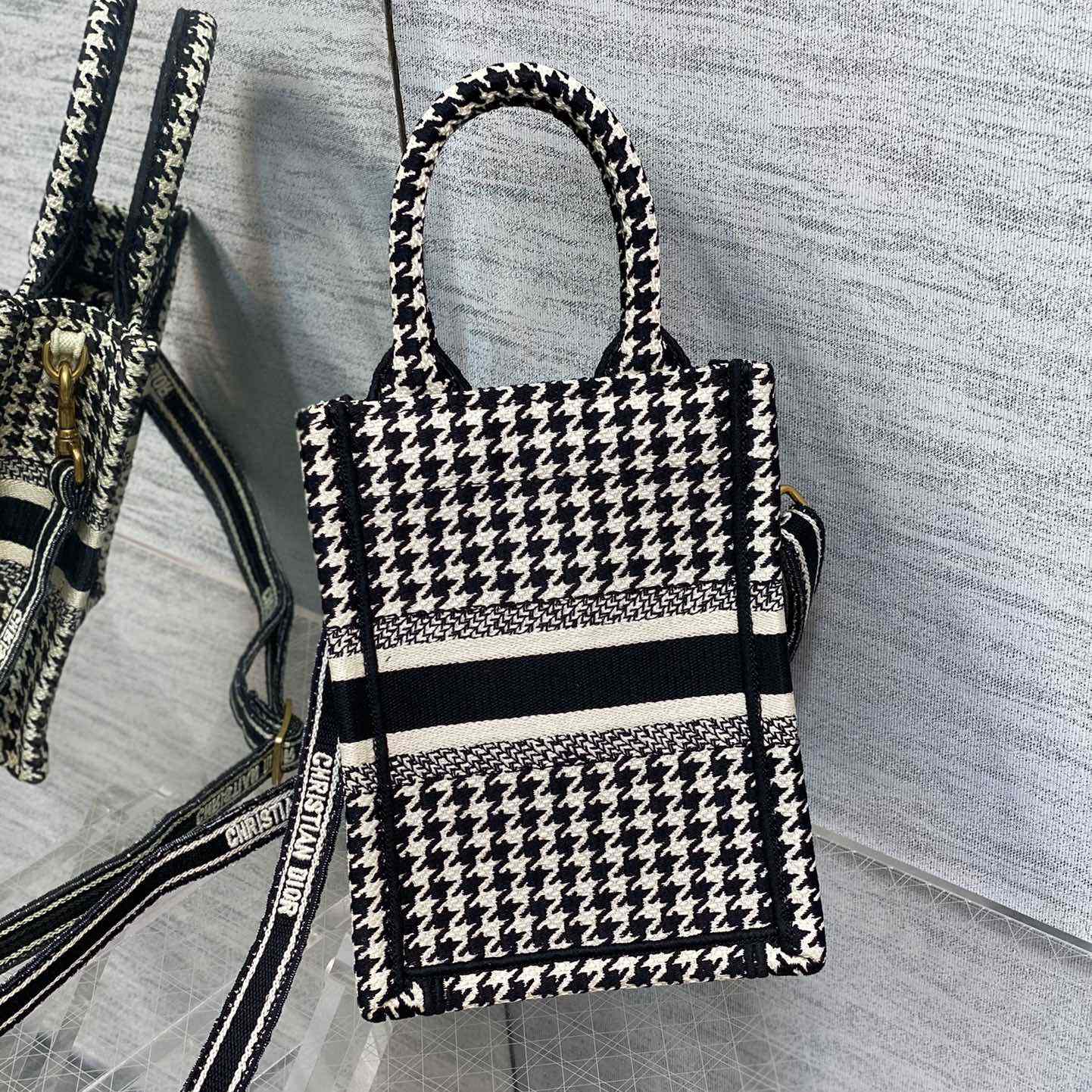 Dior Mini Dior Book Tote Phone Bag - DopestKickz