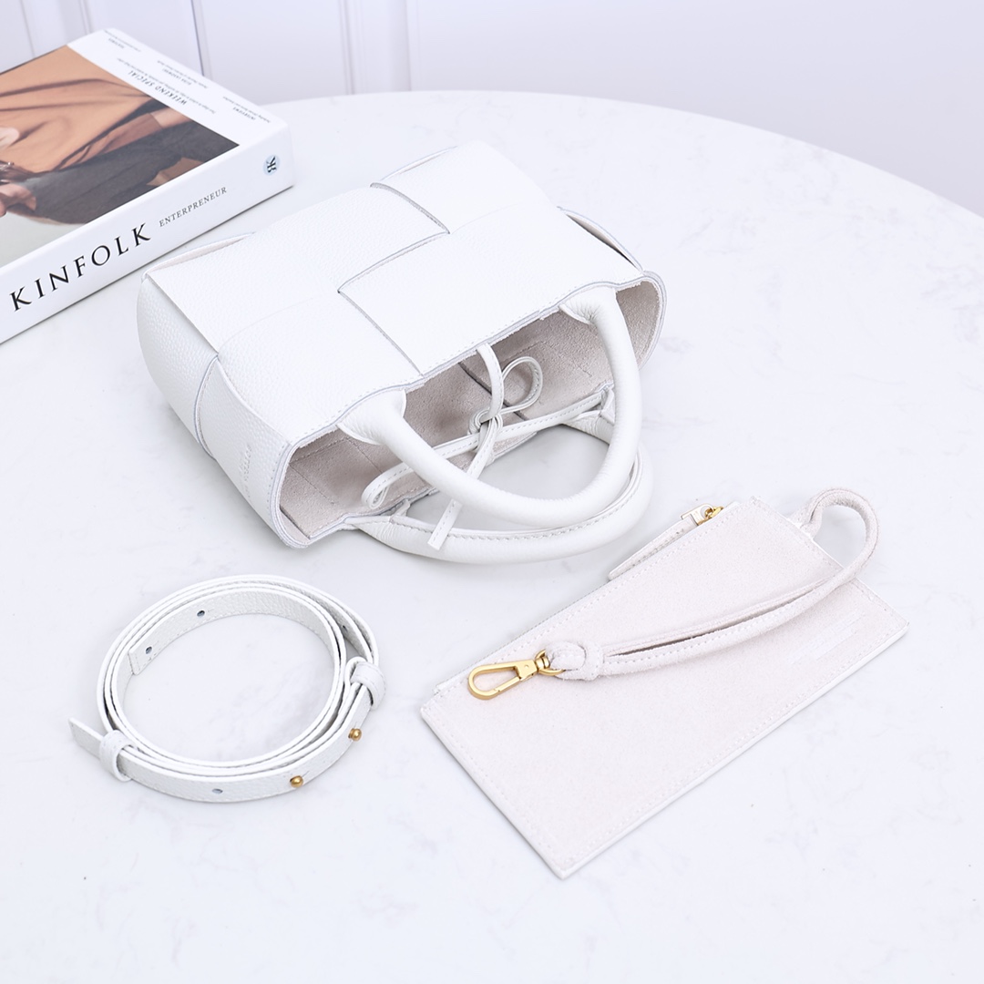 Bottega Veneta Candy Arco Tote Bag - DopestKickz