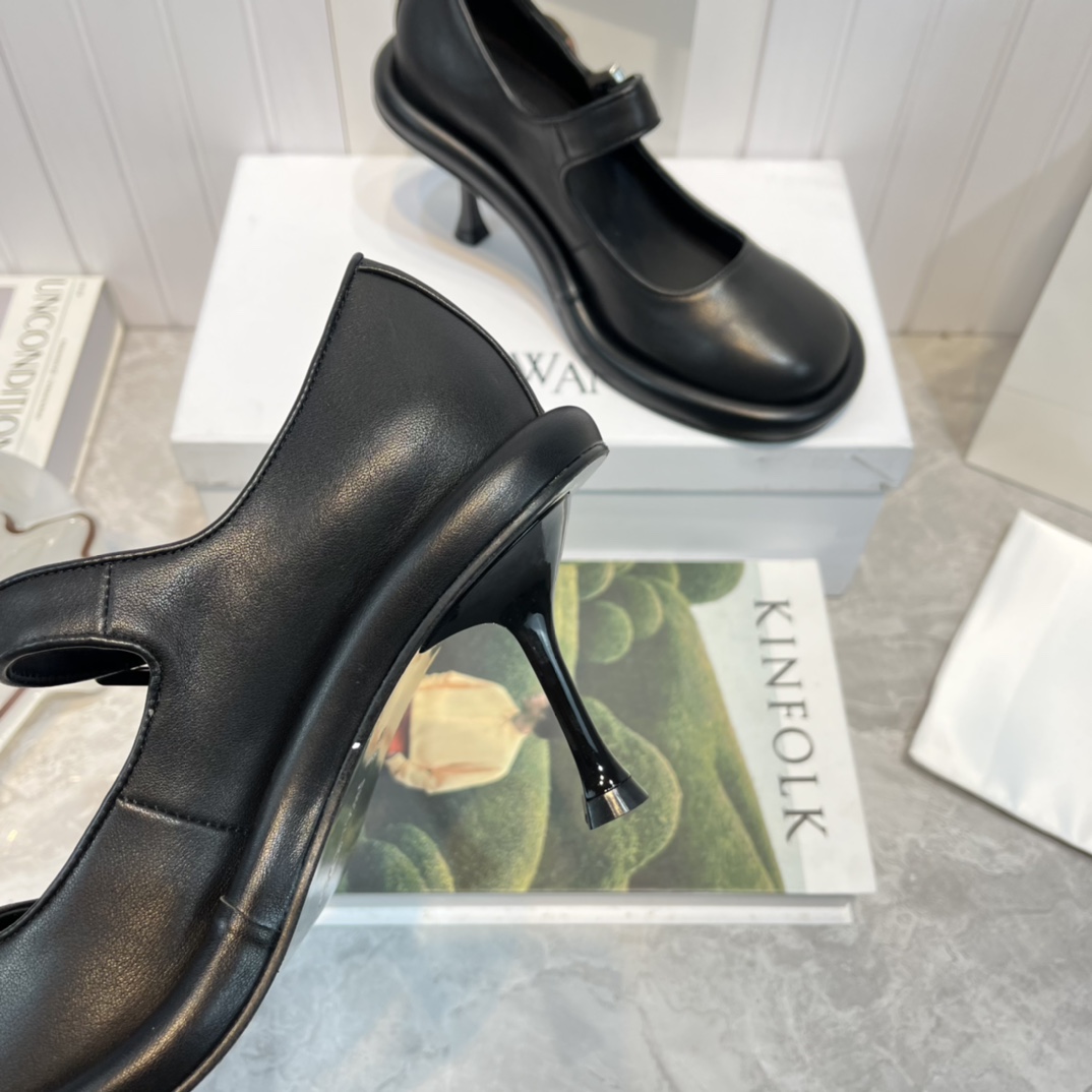 Jw Anderson Bumper-Tube Leather Maryjane Heels - DopestKickz