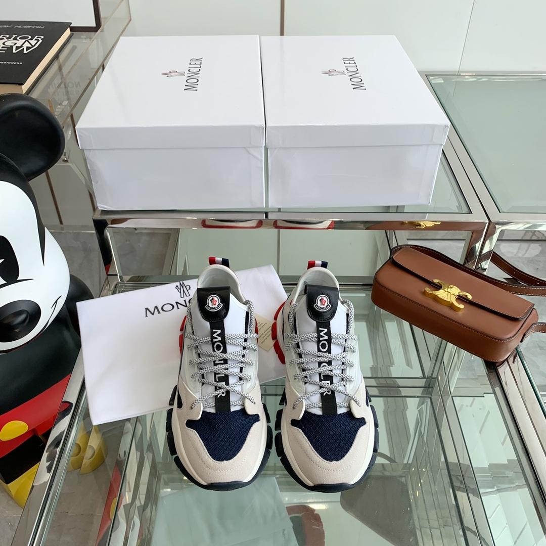 Moncler Trevor Chunky Nylon Trainer Sneakers - DopestKickz