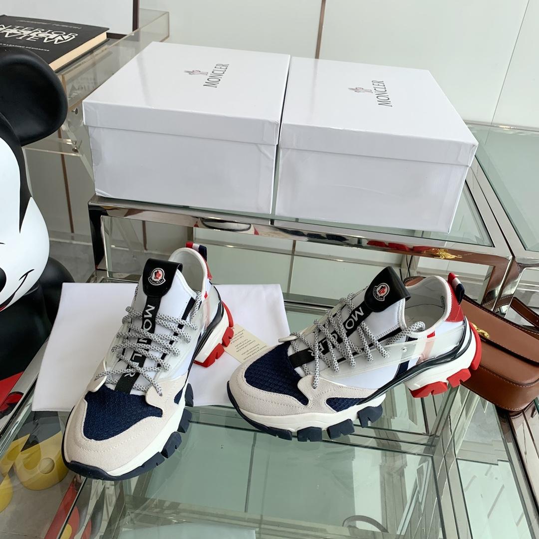 Moncler Trevor Chunky Nylon Trainer Sneakers - DopestKickz