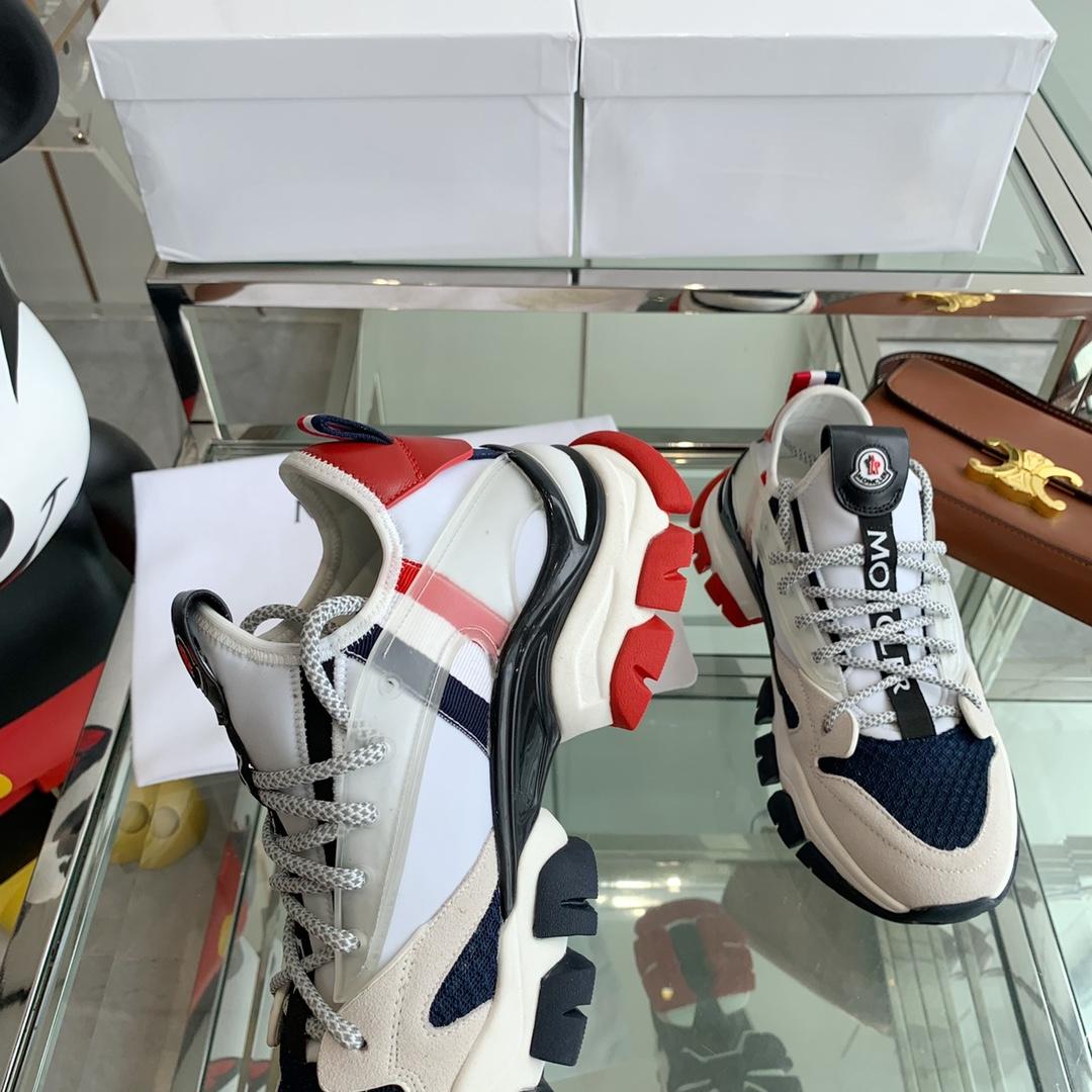 Moncler Trevor Chunky Nylon Trainer Sneakers - DopestKickz