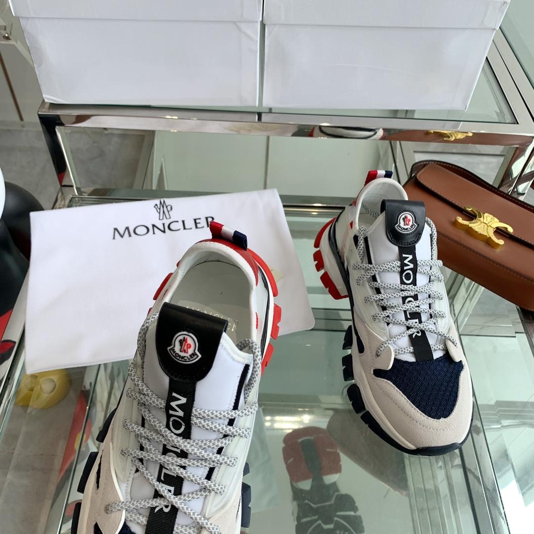 Moncler Trevor Chunky Nylon Trainer Sneakers - DopestKickz