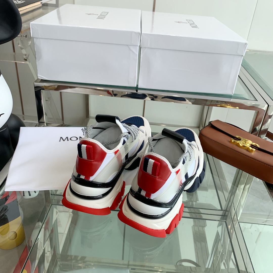 Moncler Trevor Chunky Nylon Trainer Sneakers - DopestKickz