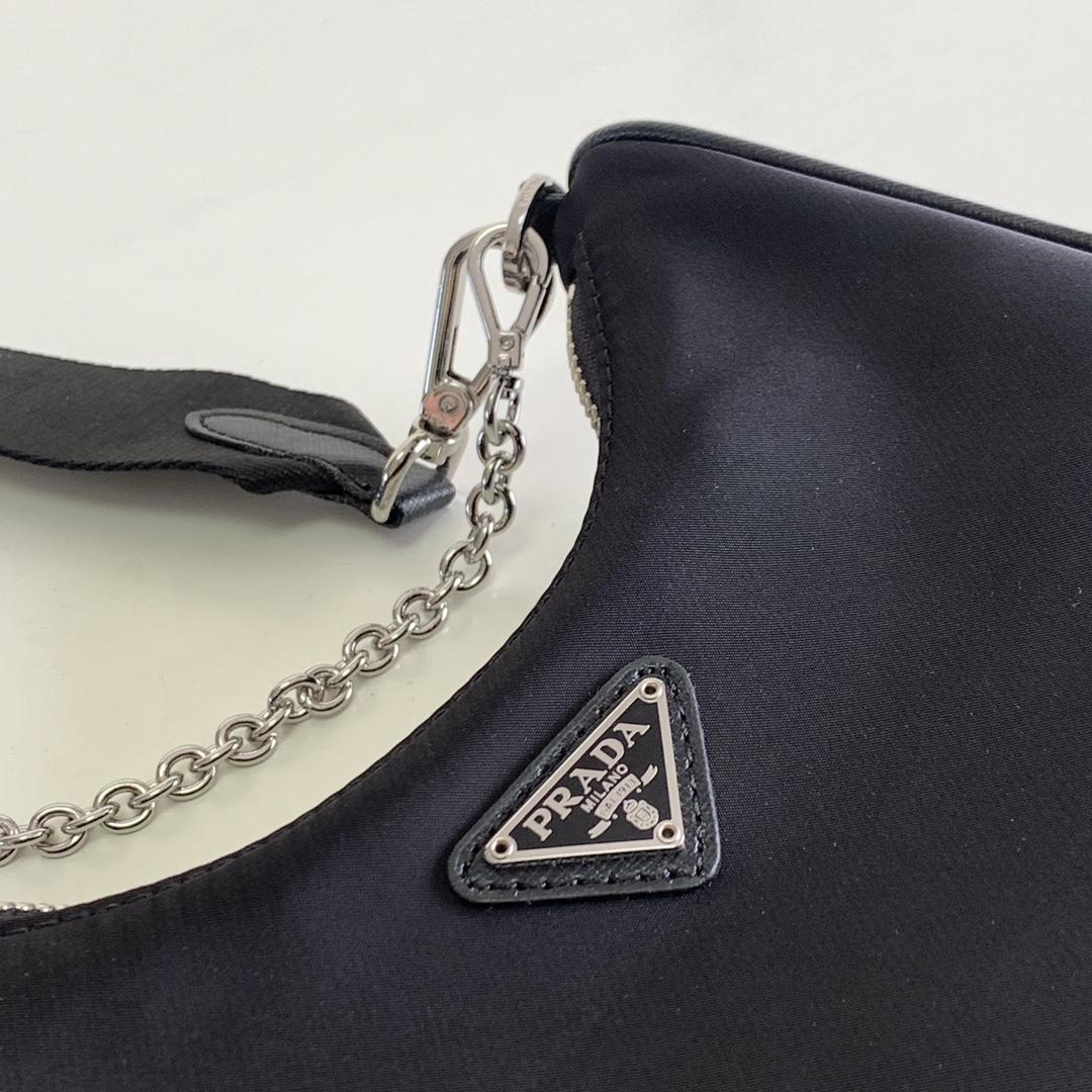 Prada Re-Edition 2005 Re-Nylon Bag(23-12-6CM) - DopestKickz