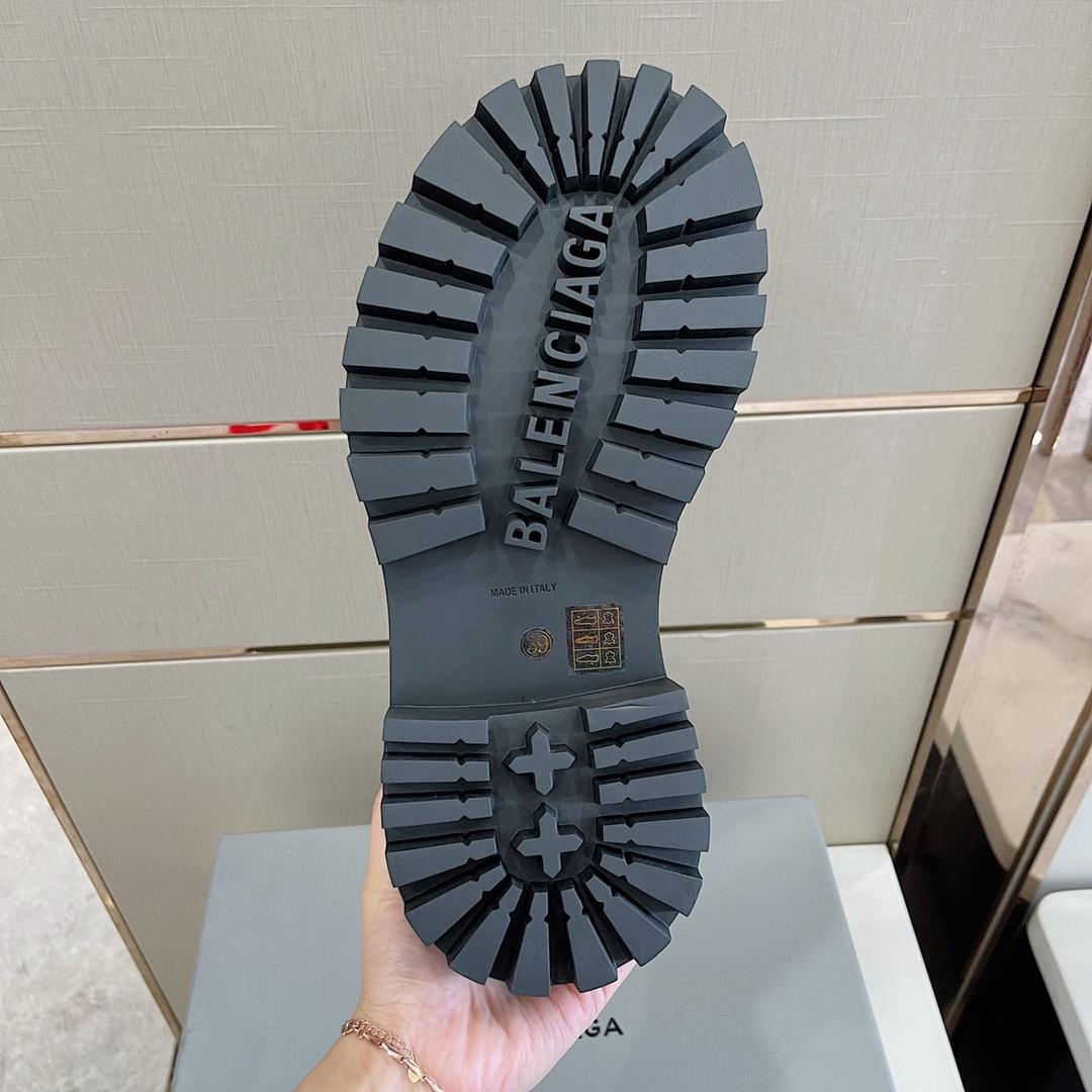 Balenciaga Men's Rhino Derby In Black  - DopestKickz