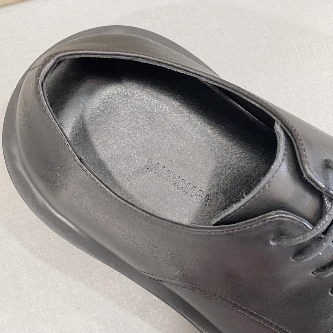 Balenciaga Men's Rhino Derby In Black  - DopestKickz