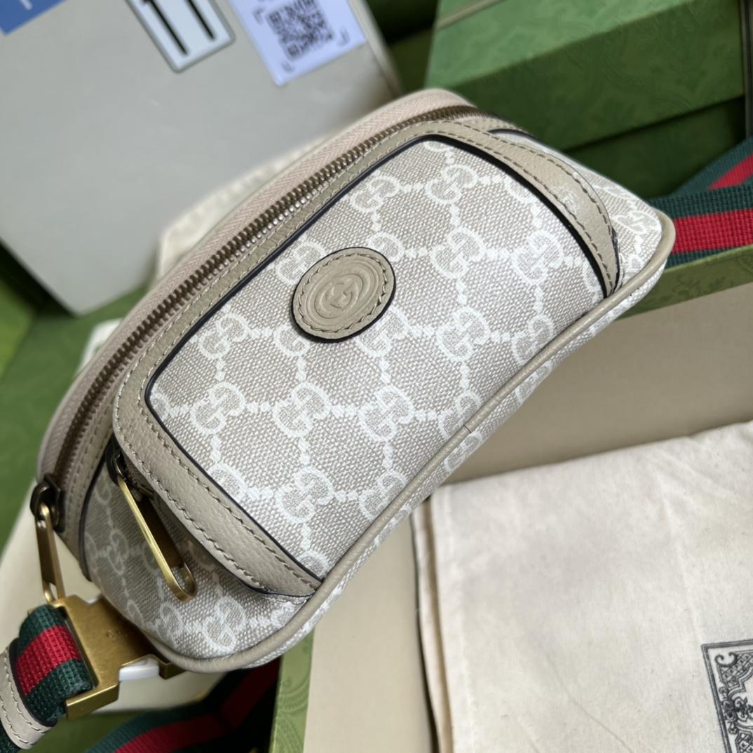 Gucci Belt Bag With Interlocking G(23x 12x 2.5cm) - DopestKickz