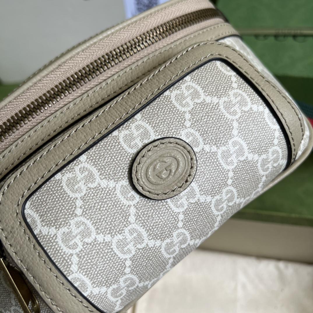 Gucci Belt Bag With Interlocking G(23x 12x 2.5cm) - DopestKickz