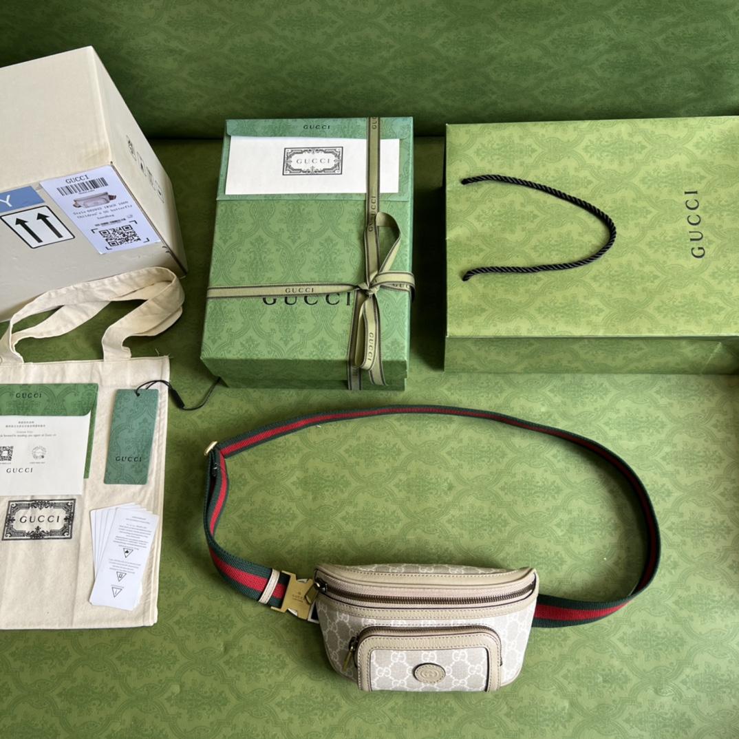 Gucci Belt Bag With Interlocking G(23x 12x 2.5cm) - DopestKickz