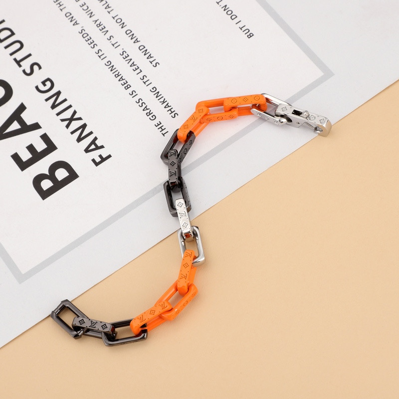 Louis Vuitton Monogram Chain Bracelet    MP3143 - DopestKickz
