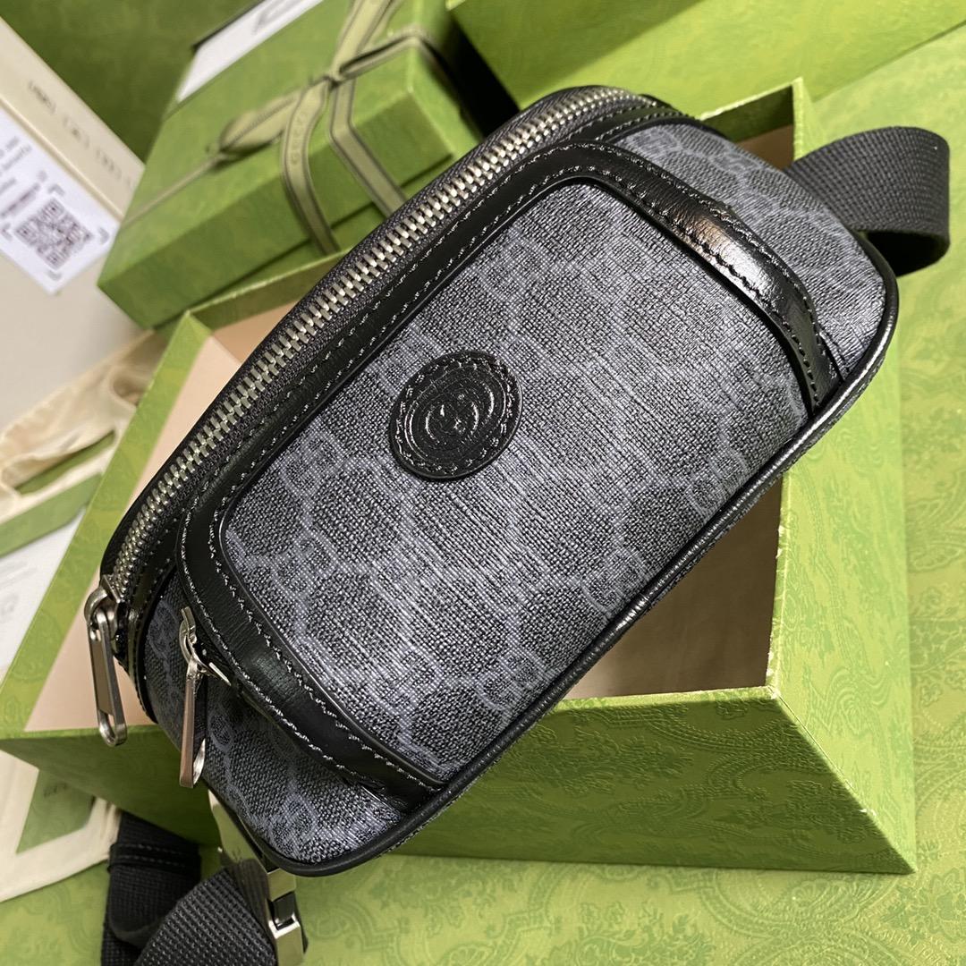 Gucci Belt Bag With Interlocking G(23x 12x 2.5cm) - DopestKickz