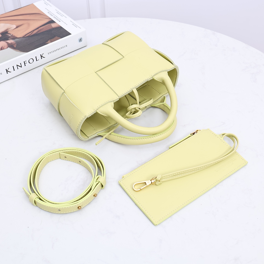 Bottega Veneta Candy Arco Tote Bag - DopestKickz